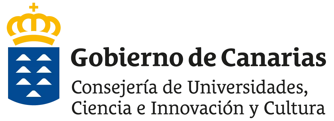 Logo gobierno de Canarias, consejería, universidades de la ciencia e innovación y cultura